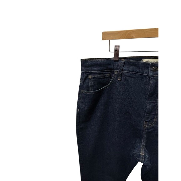 Madewell Women’s 90’s Straight Size 33 Dark Wash New - Picture 4 of 16
